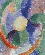 Delaunay, Robert Cyclotron-s shape Moon oil painting